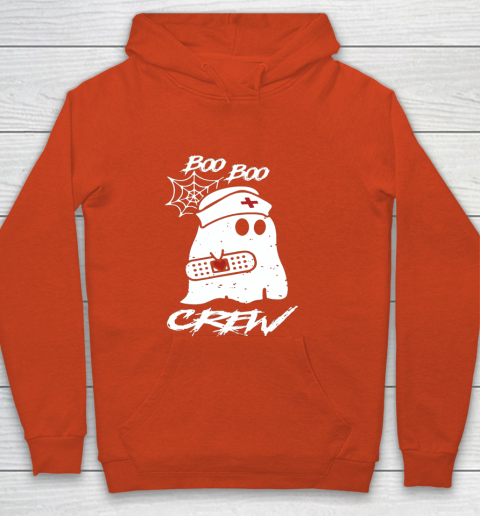 Boo Boo Crew Nurse Ghost Funny Halloween Costume Gift Long Sleeve T Shirt.D2SMT7UJCV Youth Hoodie 3