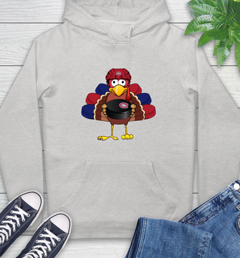 Montreal Canadiens Turkey Thanksgiving Day Hoodie
