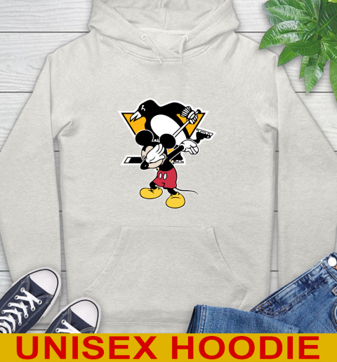 Pittsburgh Penguins NHL Hockey Dabbing Mickey Disney Sports Hoodie 12