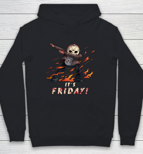 It's Friday 13th Funny Halloween Horror Jason Youth Hoodie