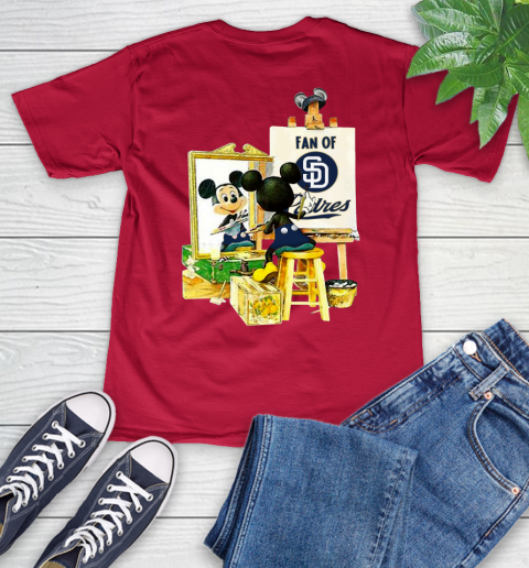 MLB Baseball San Diego Padres Mickey Drawing Shirt 51