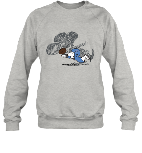 Tennessee Titans Snoopy Plays The Football Game lyvw tennessee titans snoopy plays the football game sweatshirt 35 front ash