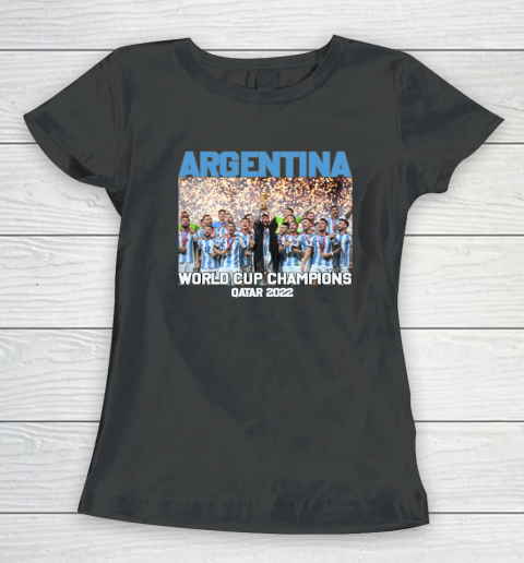 Argentina World Cup Champions Qatar 2022 Women's T-Shirt