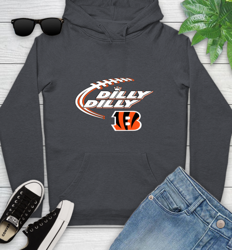 NFL Cincinnati Bengals Dilly Dilly Football Sports Youth Hoodie 8