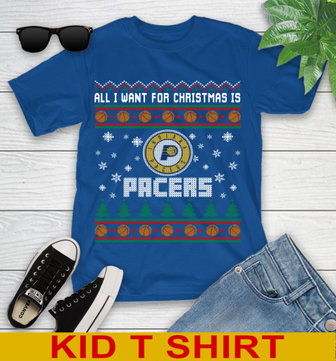 NBA Basketball All I Want For Christmas Is Indiana Pacers 106