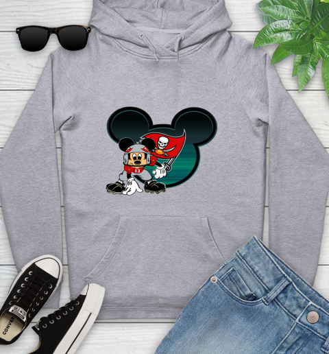 NFL Tampa Bay Buccaneers Mickey Mouse Disney Football T Shirt Youth Hoodie 6