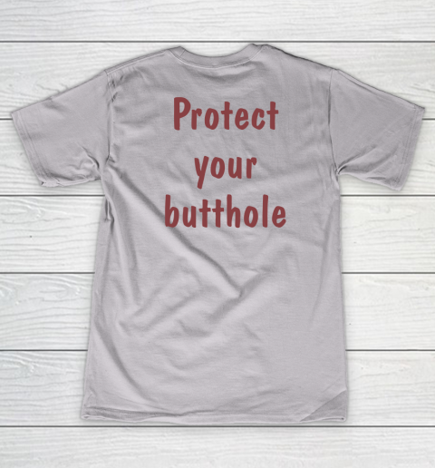 Protect Your Butthole Women's V-Neck T-Shirt