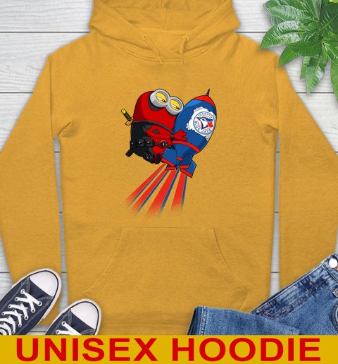 MLB Baseball Toronto Blue Jays Deadpool Minion Marvel Shirt Hoodie 2