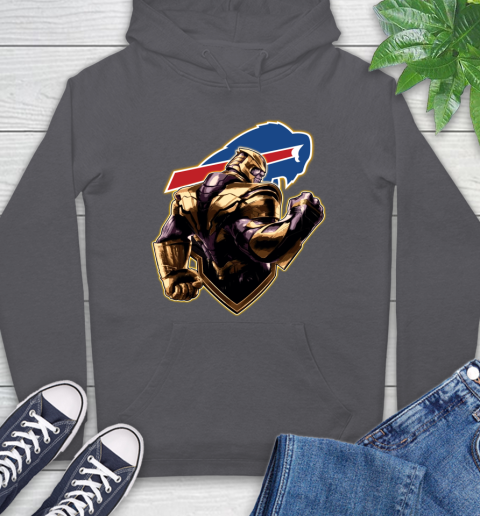 NFL Thanos Avengers Endgame Football Sports Buffalo Bills Hoodie 7