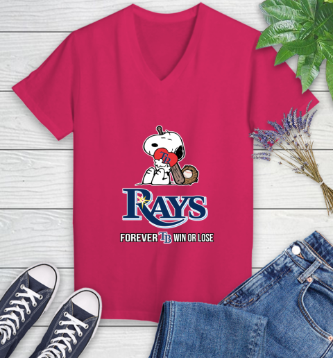 MLB The Peanuts Movie Snoopy Forever Win Or Lose Baseball Tampa Bay Rays 85