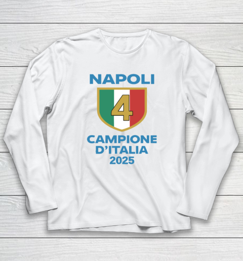 Napoli Campione D'Italia 2025 Long Sleeve T-Shirt