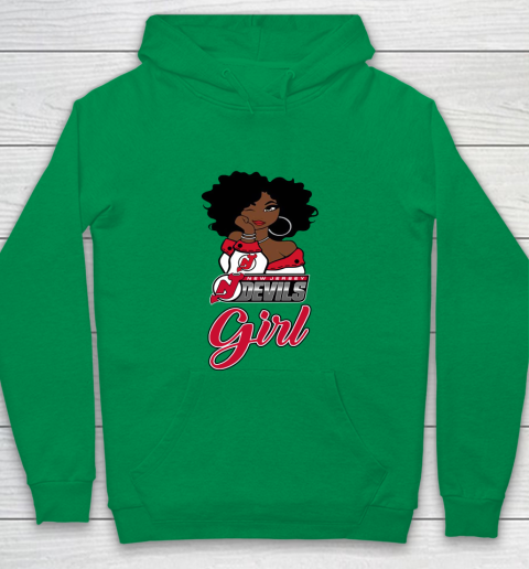 New Jersey Devils Girl NHL Youth Hoodie 6