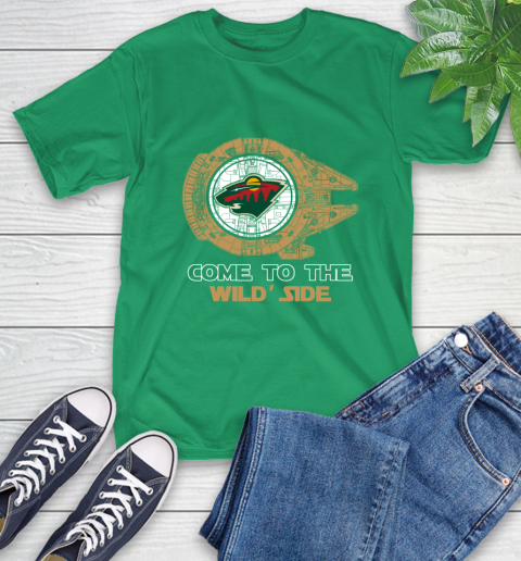 NHL Come To The Minnesota Wild Wars Hockey Sports T-Shirt 7