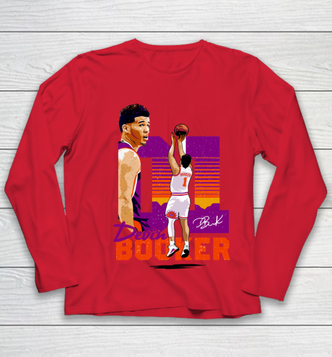 Devin Booker 01 Phoenix Suns Youth Long Sleeve 7