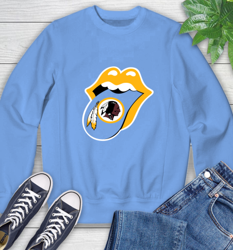 Washington Redskins NFL Football Lips I Root For My Team Adoring Fan 35