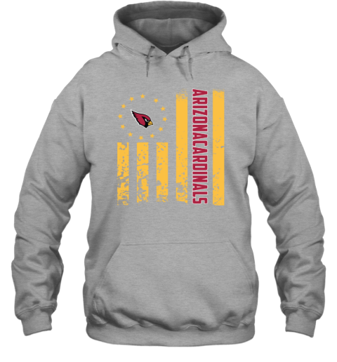 NFL Arizona Cardinals American Flag Hoodie oy9a nfl arizona cardinals american flag hoodie 23 front sport grey