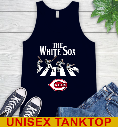 MLB Baseball Chicago White Sox The Beatles Rock Band Shirt Tank Top 2