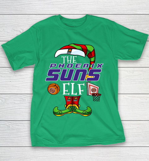 Phoenix Suns Christmas ELF Funny NBA Youth T-Shirt 4 Phoenix Suns Christmas ELF Funny NBA Youth T-Shirt - Image 4