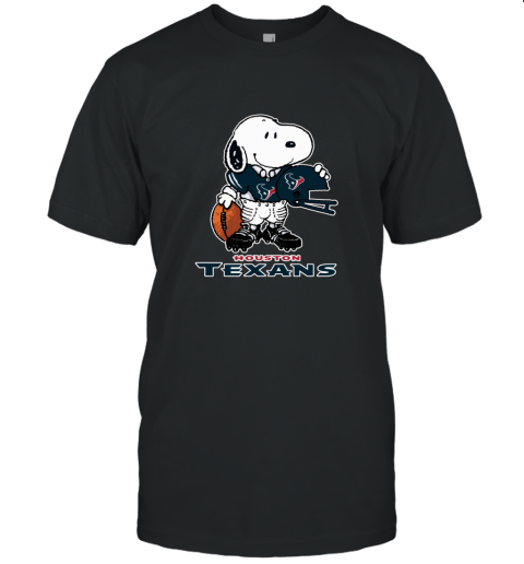 Snoopy  Strong And Proud Houston Texans Player NFL