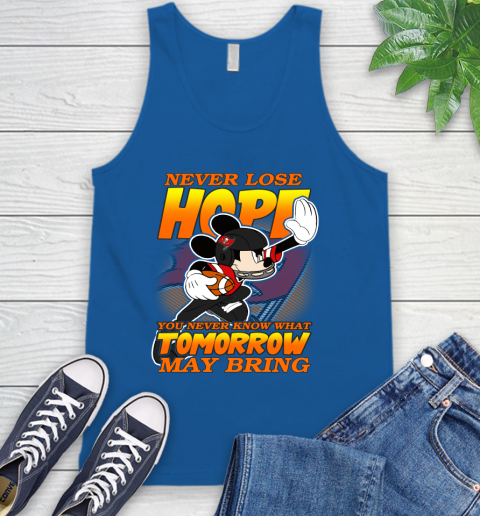 Tampa Bay Buccaneers NFL Football Mickey Disney Never Lose Hope Tank Top 4