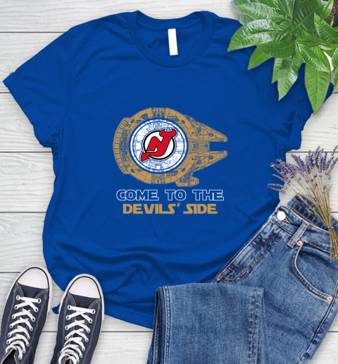 NHL Come To The New Jersey Devils Wars Hockey Sports Women's T-Shirt 12