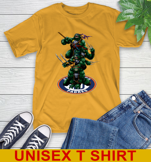 MLB Baseball San Diego Padres Teenage Mutant Ninja Turtles Shirt T-Shirt 3
