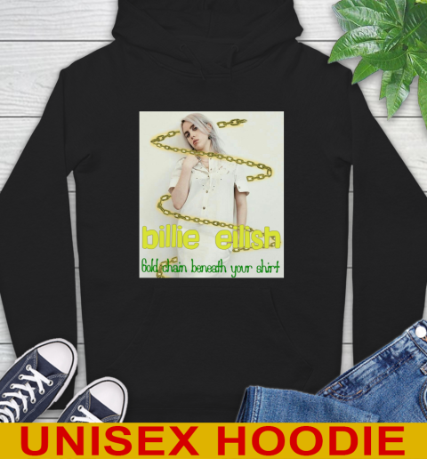 Billie Eilish Gold Chain Beneath Your Shirt 163