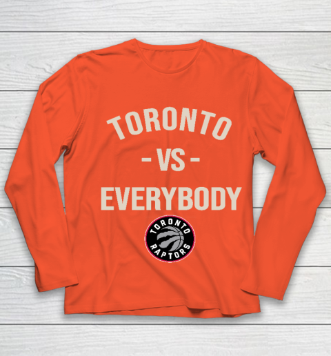 Toronto Raptors Vs Everybody Youth Long Sleeve 3