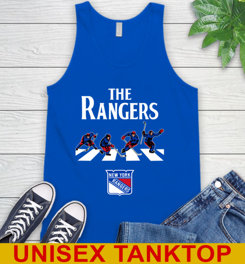 NHL Hockey New York Rangers The Beatles Rock Band Shirt Tank Top 4