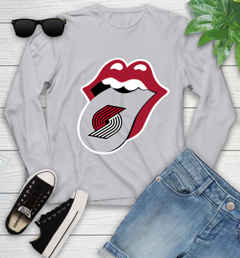Portland Trail Blazers NBA Basketball Lips I Root For My Team Adoring Fan 129