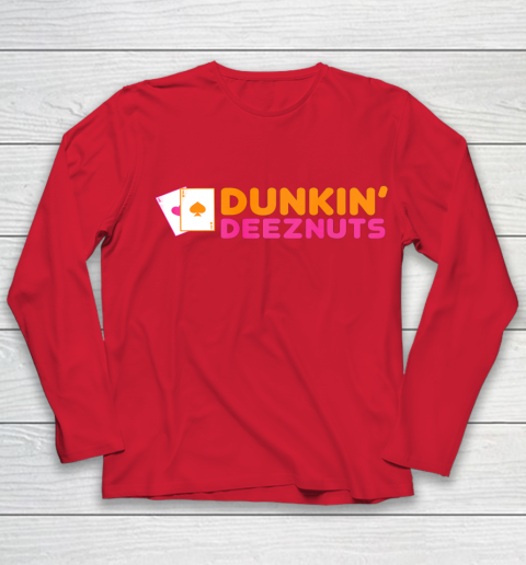 Dunkin Deez Nuts Pocket Aces Youth Long Sleeve 7