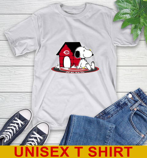 MLB Baseball Cincinnati Reds Snoopy The Peanuts Movie Shirt T-Shirt 12