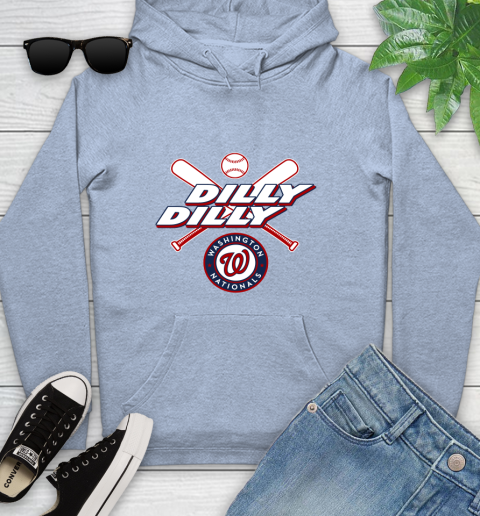 MLB Washington Nationals Dilly Dilly Baseball Sports Youth Hoodie 10