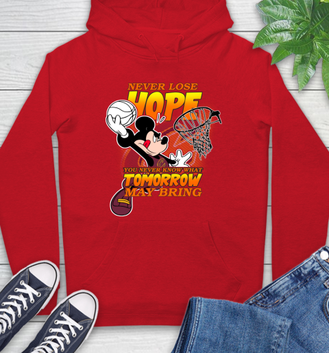 Cleveland Cavaliers NBA Basketball Mickey Disney Never Lose Hope Hoodie 10