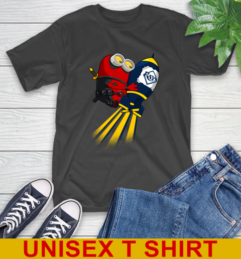 MLB Baseball Tampa Bay Rays Deadpool Minion Marvel Shirt T-Shirt