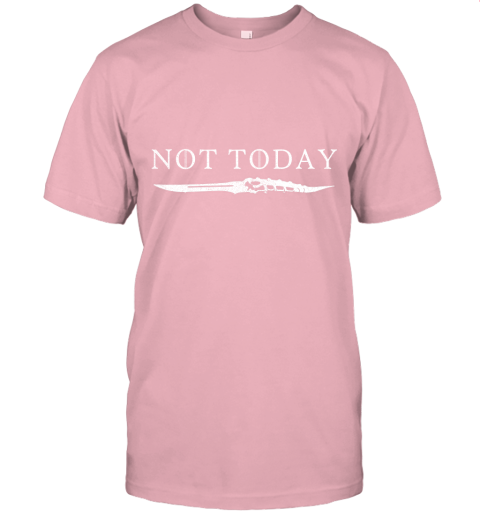 umm0 not today death valyrian dagger game of thrones shirts jersey t shirt 60 front pink