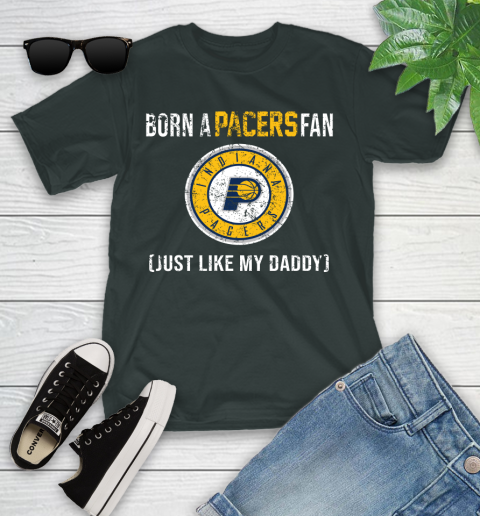 NBA Indiana Pacers Loyal Fan Just Like My Daddy Basketball Shirt Youth T-Shirt 5