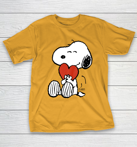 Peanuts Snoopy Heart Valentine T-Shirt 2