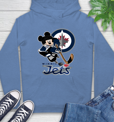 NHL Winnipeg Jets Mickey Mouse Disney Hockey T Shirt Hoodie 11