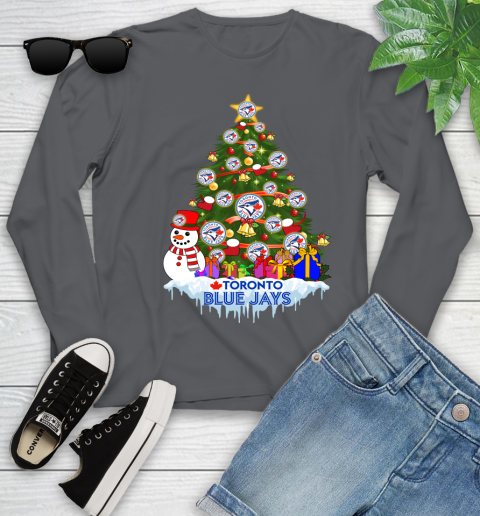 Toronto Blue Jays Merry Christmas MLB Baseball Sports Youth Long Sleeve 8