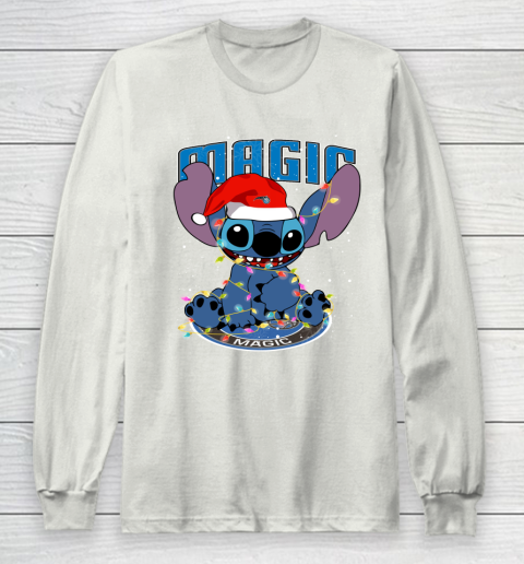 Orlando Magic NBA noel stitch Basketball Christmas Long Sleeve T-Shirt 9
