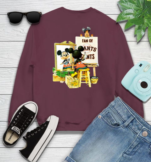 MLB Baseball San Francisco Giants Mickey Drawing Shirt 108