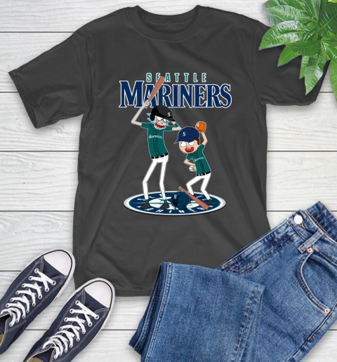 MLB Seattle Mariners Rick And Morty Baseball 2