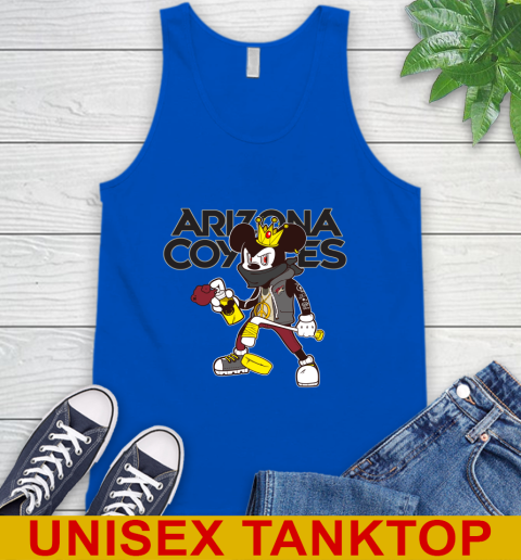 Arizona Coyotes NHL Hockey Mickey Peace Sign Sports Tank Top 5