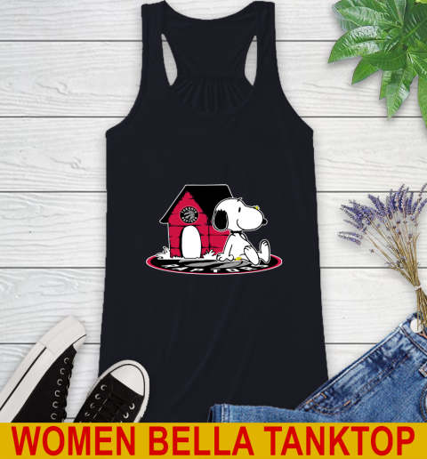 NBA Basketball Toronto Raptors Snoopy The Peanuts Movie Shirt Racerback Tank 10