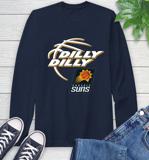 NBA Phoenix Suns Dilly Dilly Basketball Sports Long Sleeve T-Shirt 4