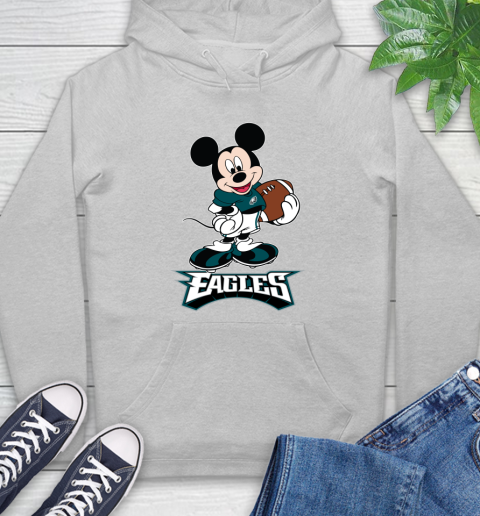NFL Football Philadelphia Eagles Cheerful Mickey Mouse Shirt Hoodie 6