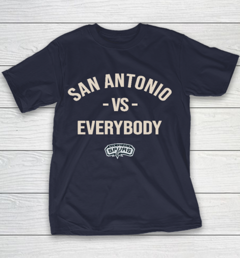 San Antonio Spurs Vs Everybody Youth T-Shirt 2