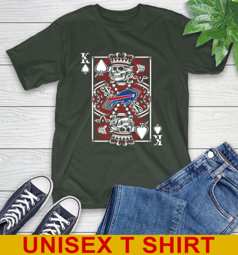 Buffalo Bills NFL Football The King Of Spades Death Cards Shirt T-Shirt 6