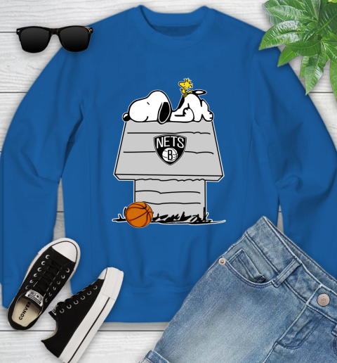 Brooklyn nets youth sales sweatshirt